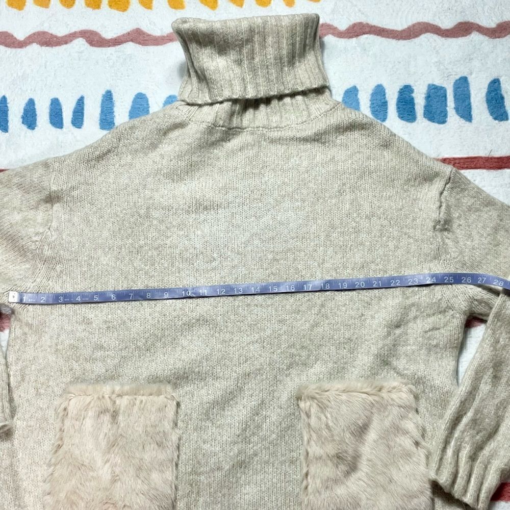 ZARA KNIT SWEATER 7% ALPACA - Picture 6 of 10